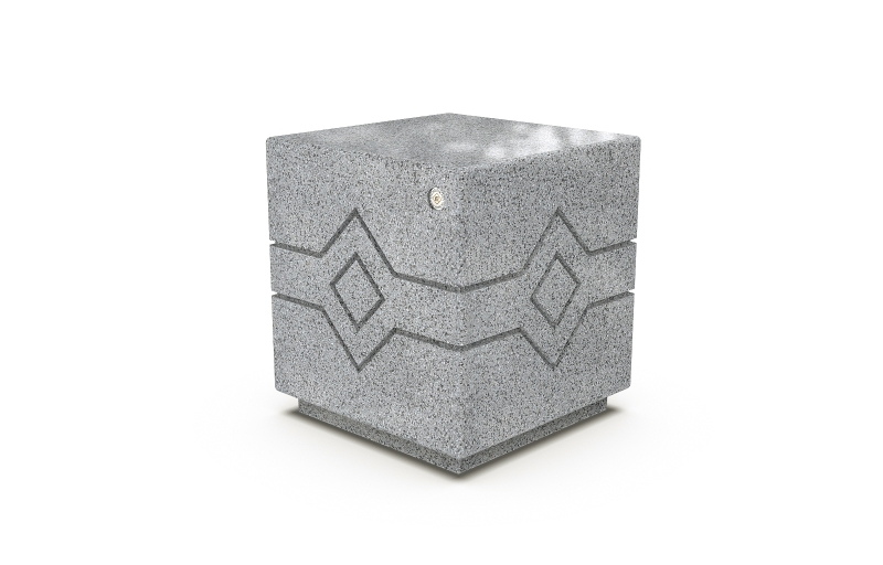 CONCRETE CUBE BOLLARD 149