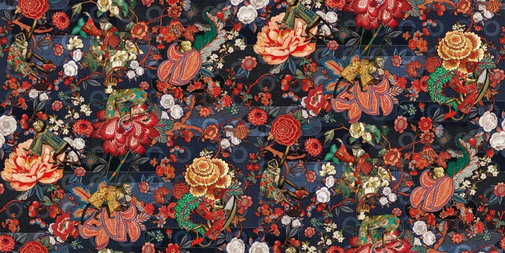 Rendezvous Tokyo Blue Moooi Wallcovering Tokyo Blue Collection