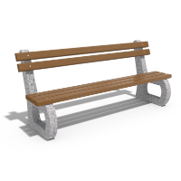 CONCRETE BENCH 142