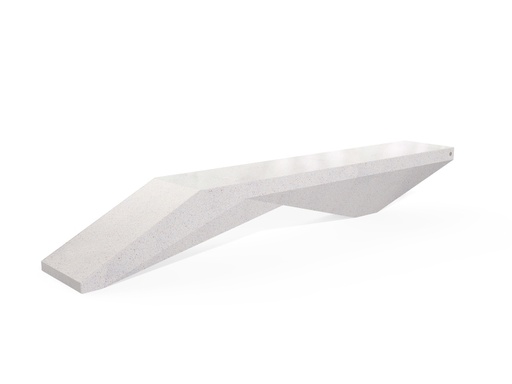 CONCRETE BENCH 199 polished aggregate
