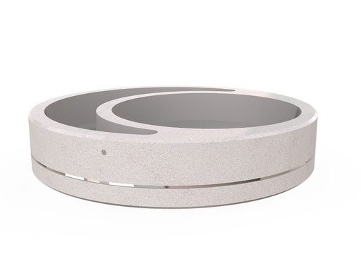 CONCRETE PLANTER 330 exposed aggregate