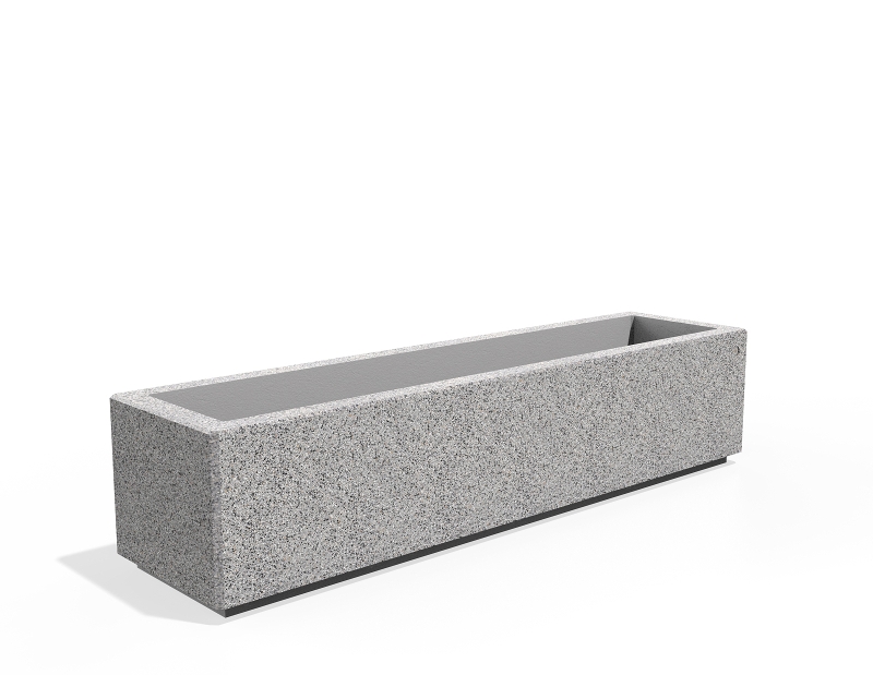 CONCRETE BENCH 268 M exposed aggregate