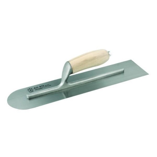 [ST-Ac-00000870748] STEEL TROWEL 405X100 MM WITH WOODEN HANDLE